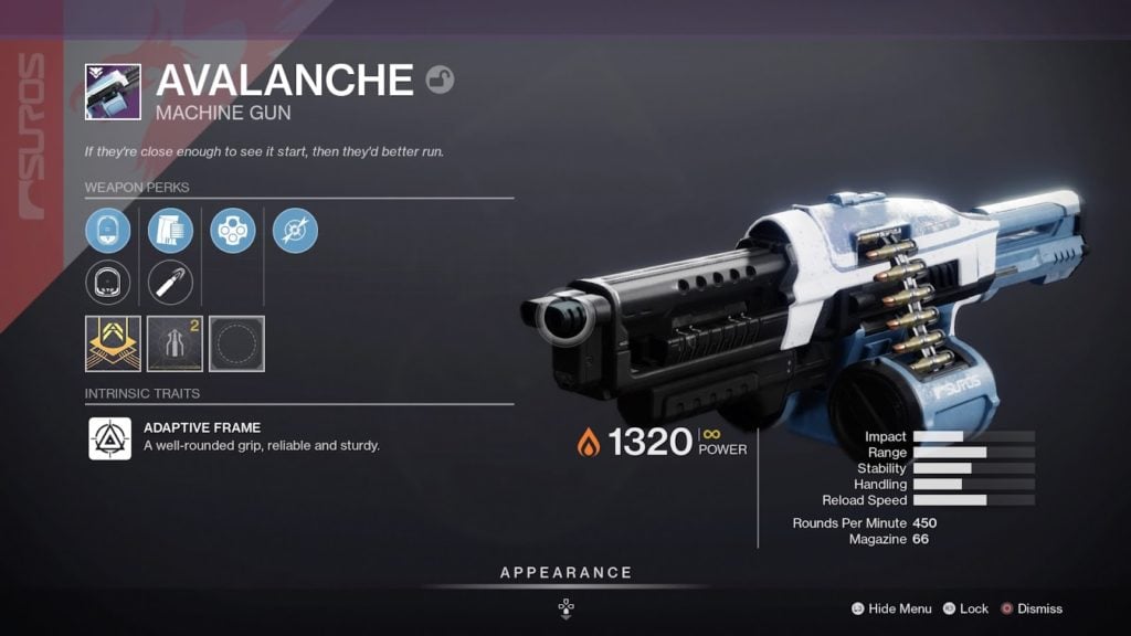 Best Avalanche Machine Gun God Rolls in Destiny 2 Gamer Journalist