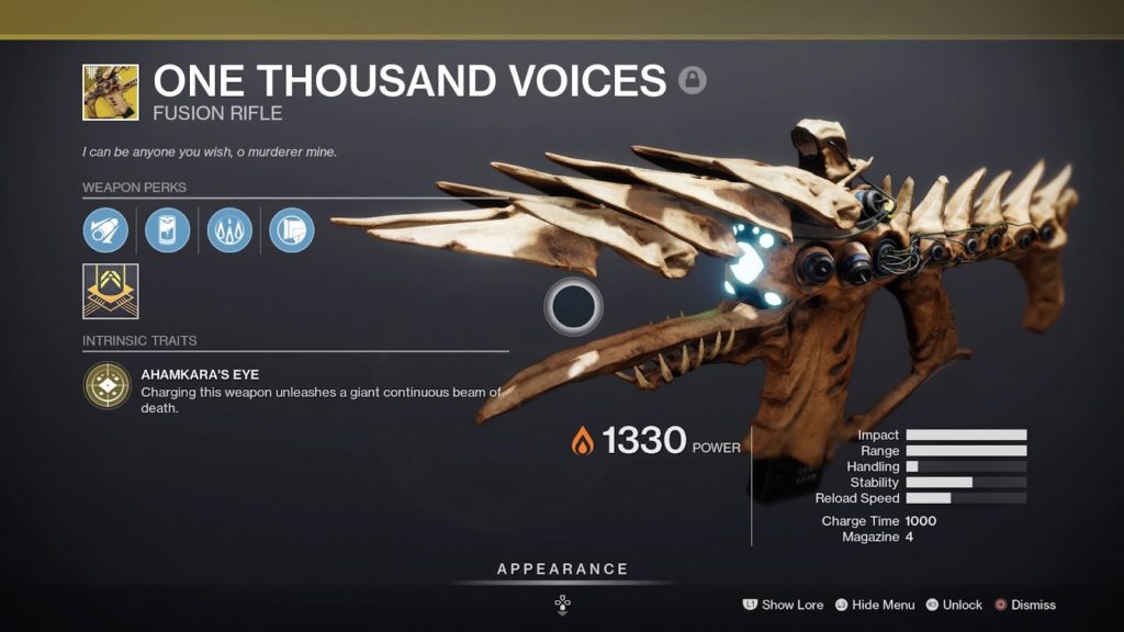 Destiny 2 Best Weapons for Grandmaster Nightfalls - One Thousand Voices
