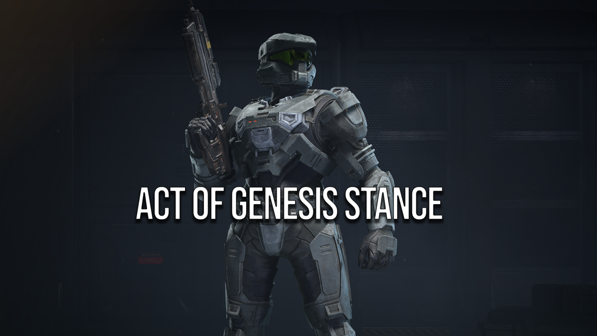 Halo Infinite Act of Genesis Stance