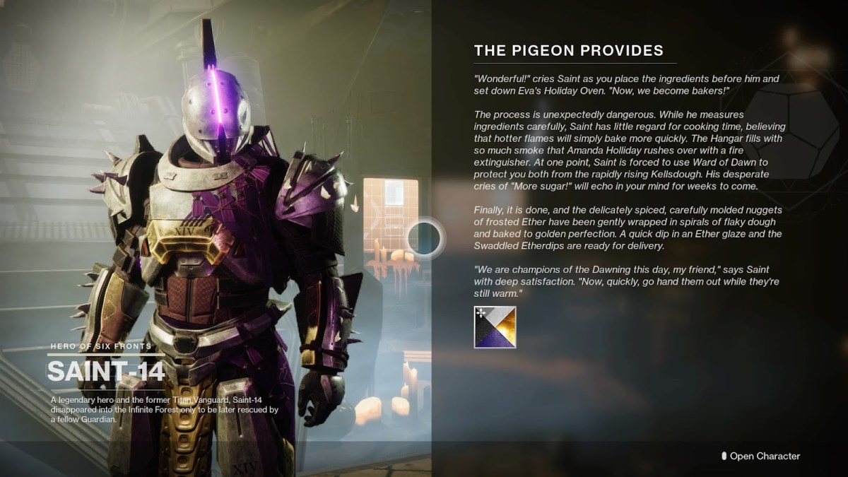 How to Complete The Pigeon Provides in Destiny 2