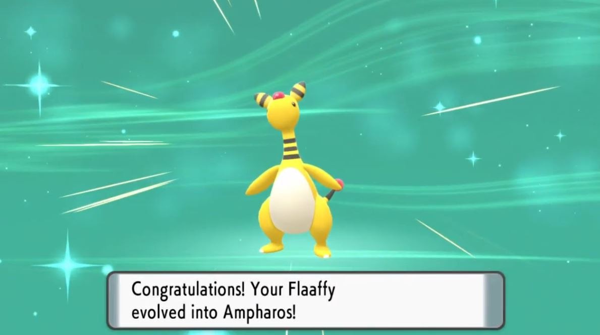 How to Get Ampharos in Pokémon Brilliant Diamond and Shining Pearl