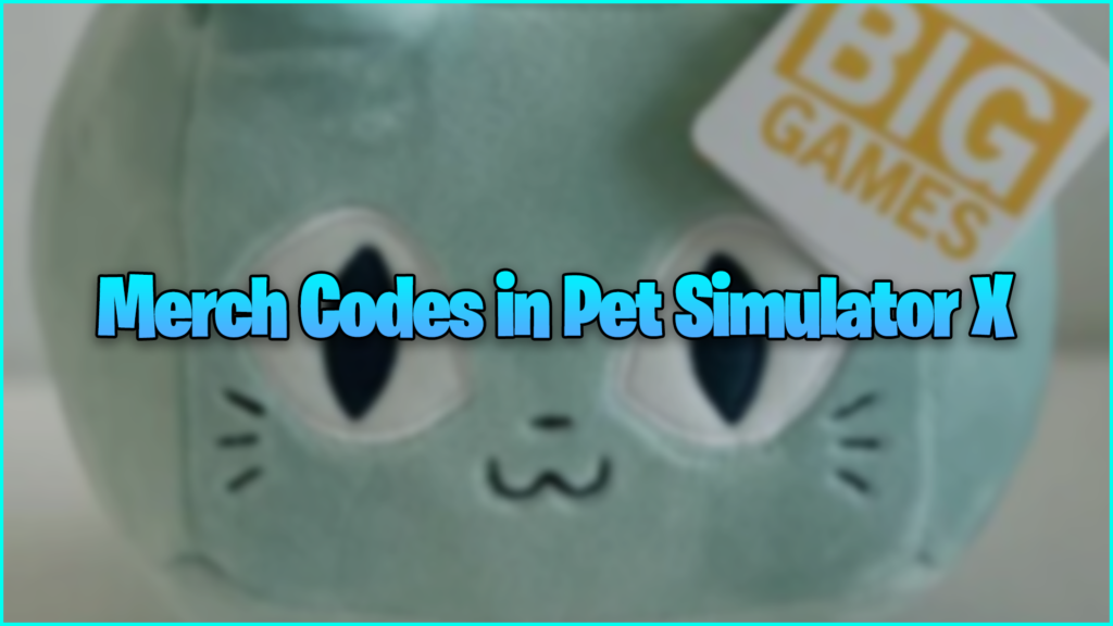 What is a merch code in Pet Simulator X? - Try Hard Guides