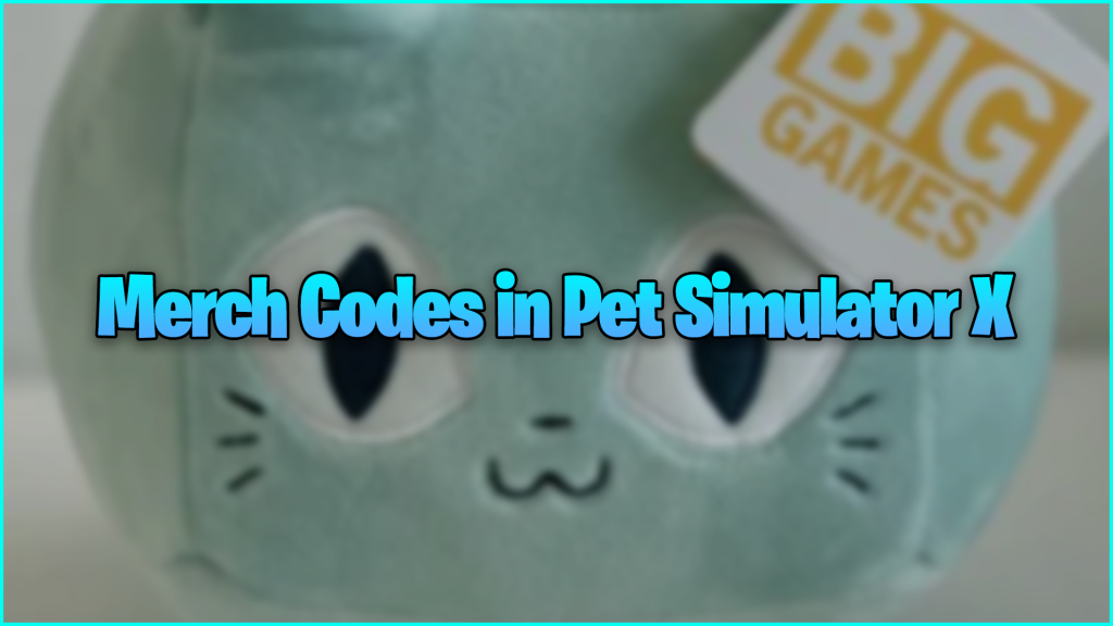 Merch Codes in Pet Simulator X