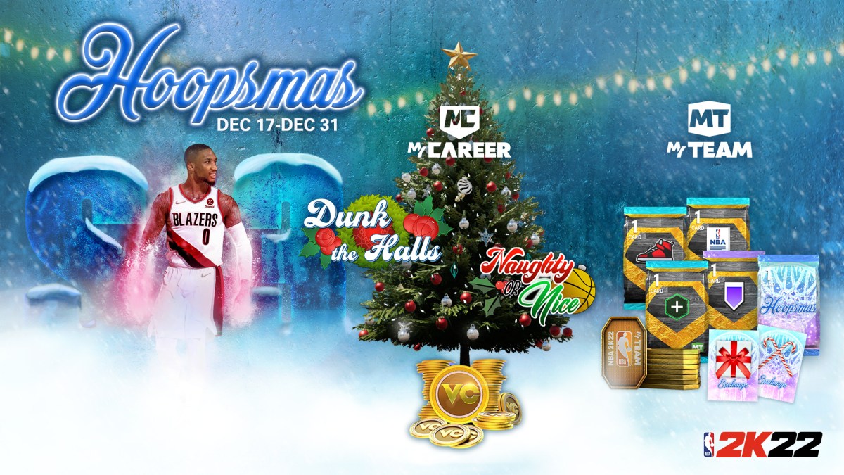 NBA 2K22 Christmas Tree Gift Locations
