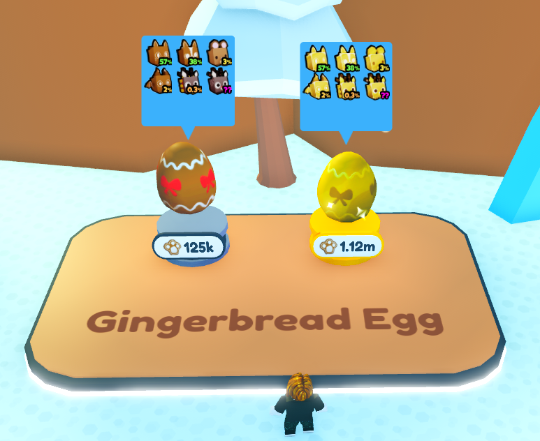 Pet SImulator Gingerbread Egg