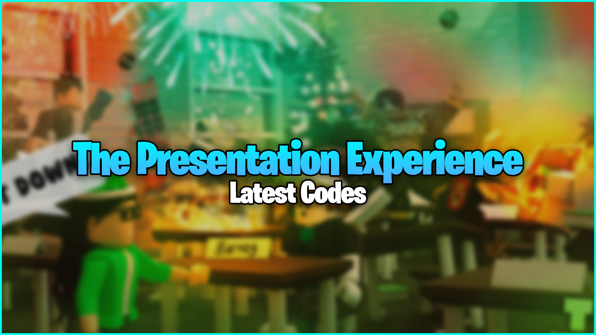 the presentation codes in roblox