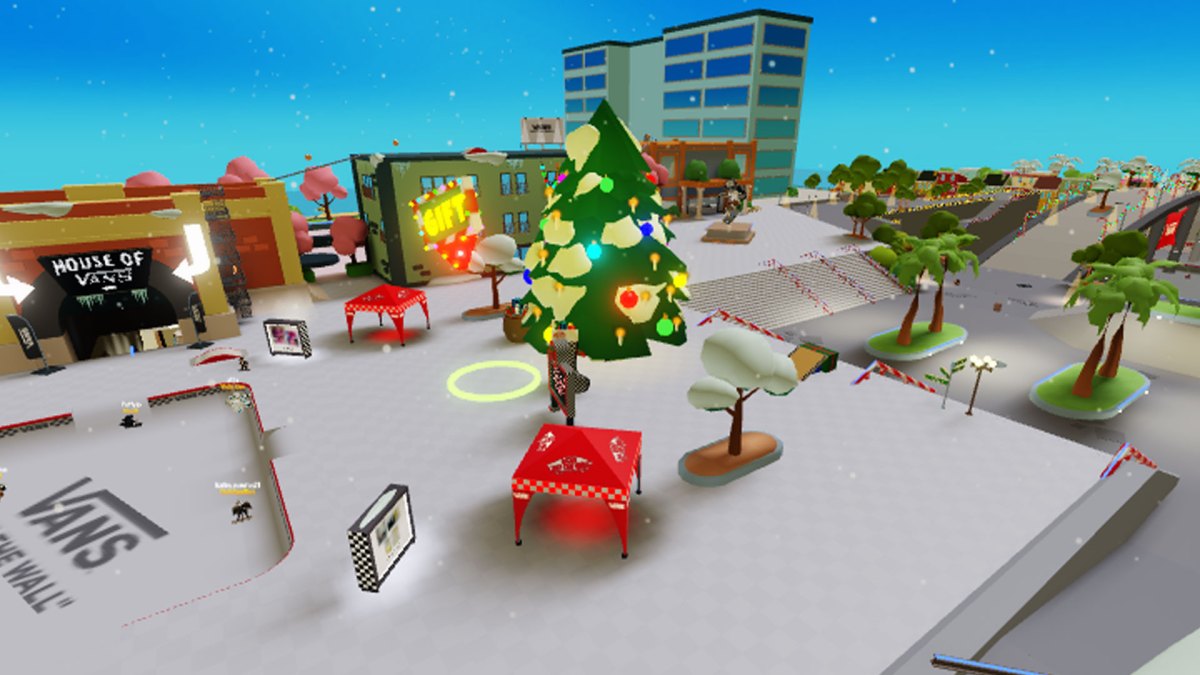 Roblox Vans World Gets a Holiday Update