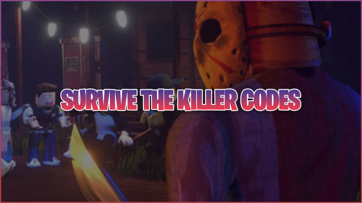 Survive the Killer codes for knives, slicers and more (December