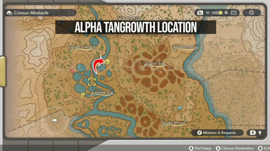 Alpha Trangrowth Location