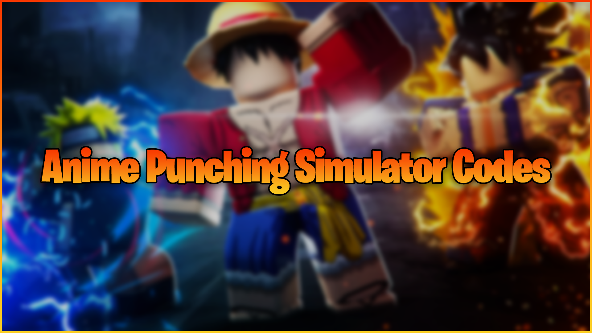 Anime Punching Simulator Codes 2023 (November) Get Free Boosts!