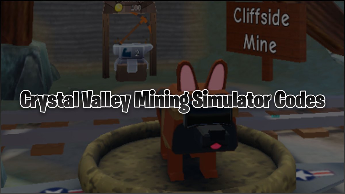 Crystal Valley Mining Simulator Codes