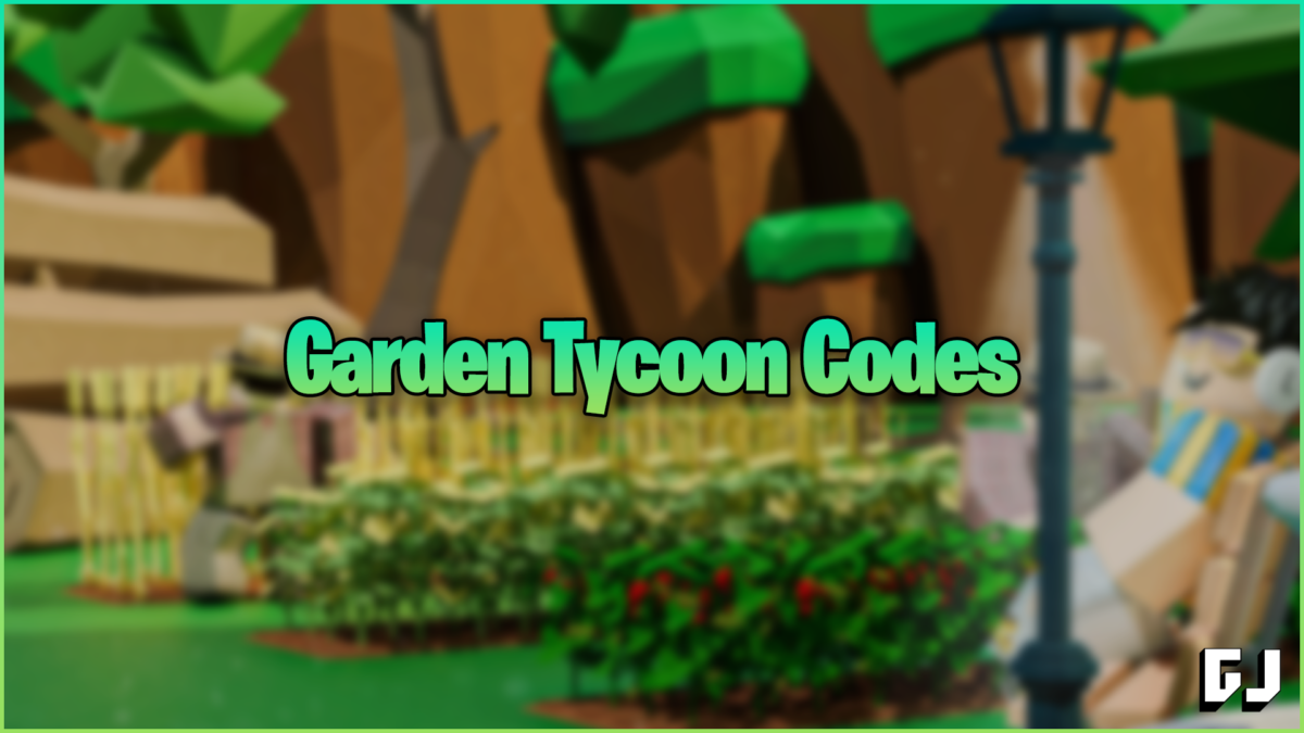 Garden Tycoon Codes