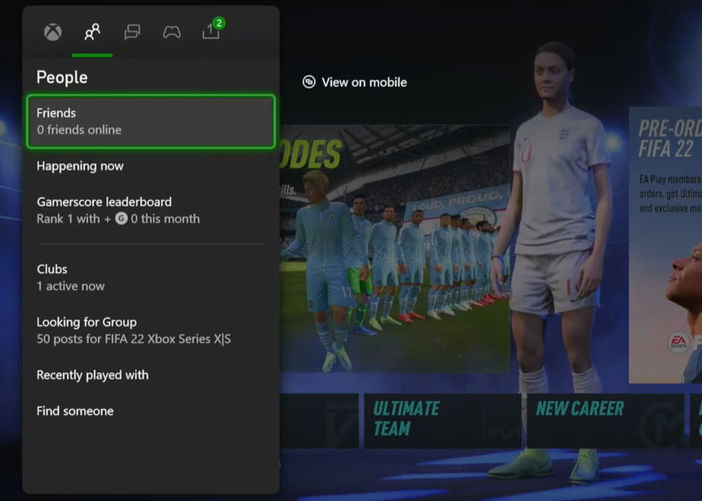 How to Add Friends on FIFA 22 on Xbox