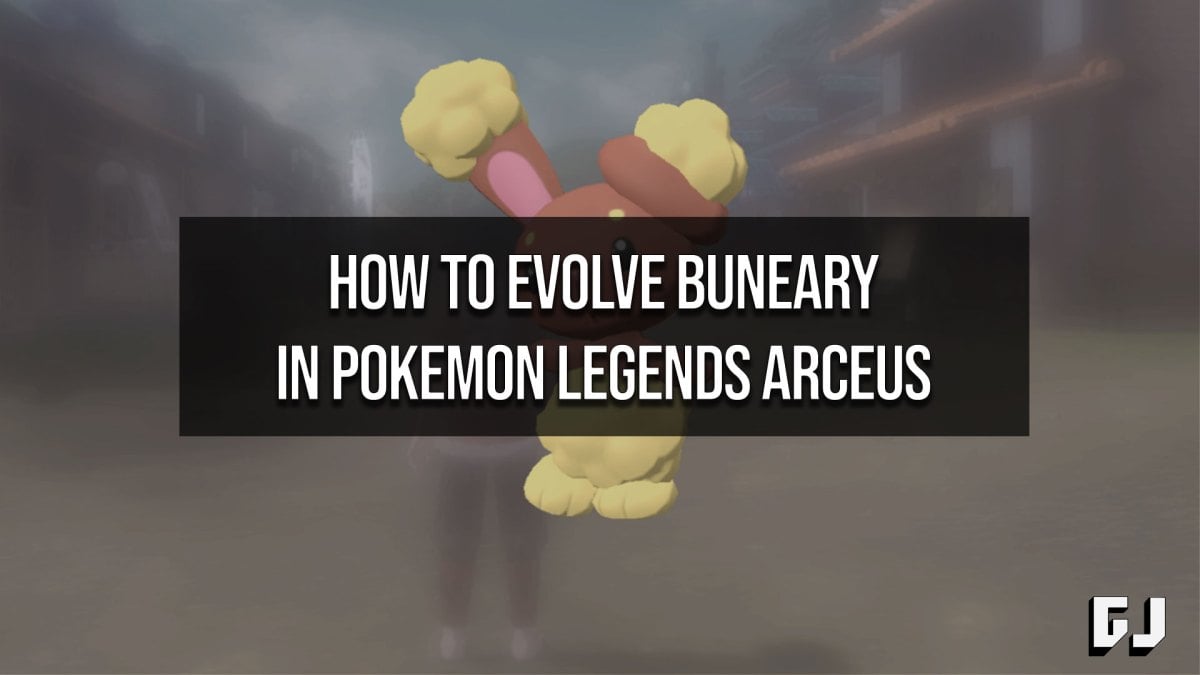 How to Evolve Buneary into Lopunny in Pokemon Legends Arceus