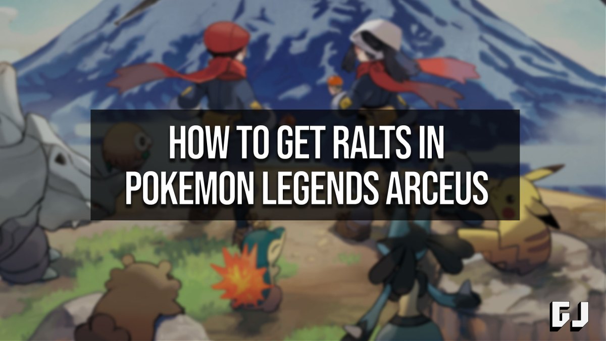 How to Get Ralts in Pokémon Legends Arceus