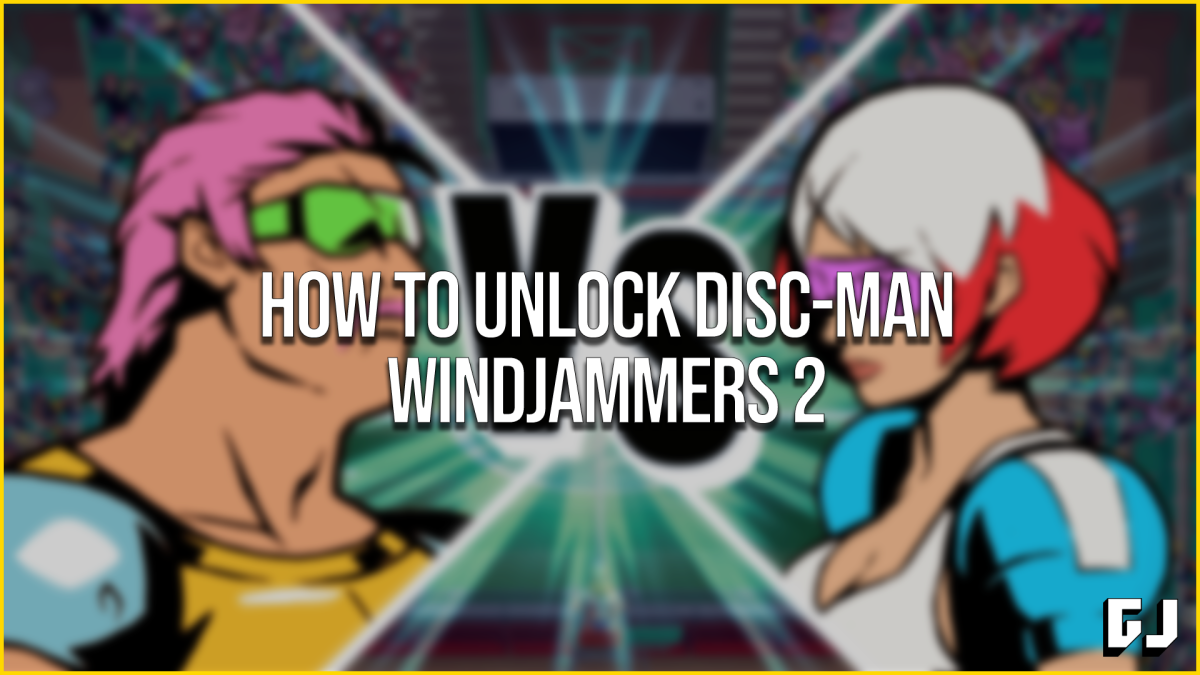 How to Unlock Disc-Man Windjammers 2