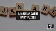 Jumble Answers Today s Solutions July 2023 