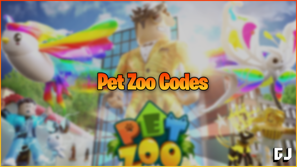 Pet Zoo Codes