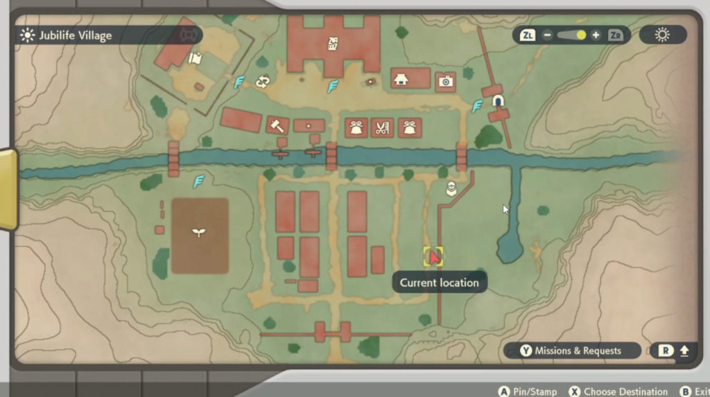 Pokemon Legends Arceus Check Friendship Level - Belamy Location Map