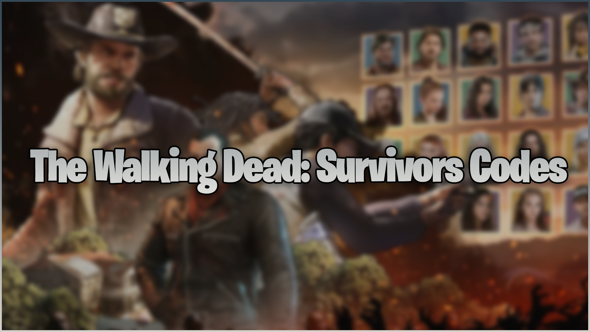 The Walking Dead Survivors Codes List - TWD December 2023 