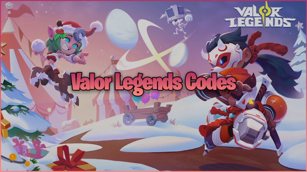 valor legends codes