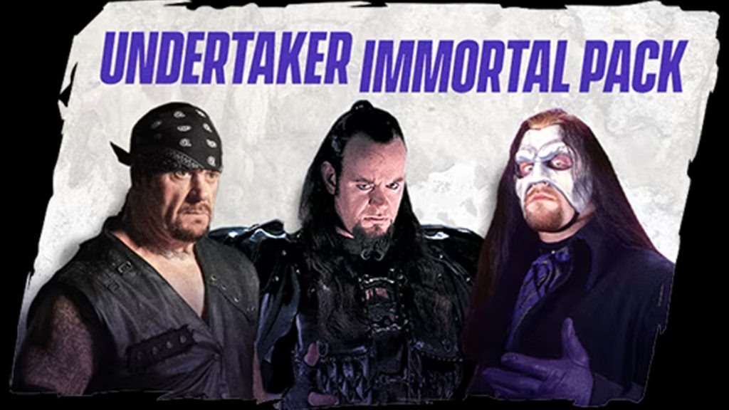 WWE 2K22 Pre-Order Bonuses - Undertaker Immortal Pack