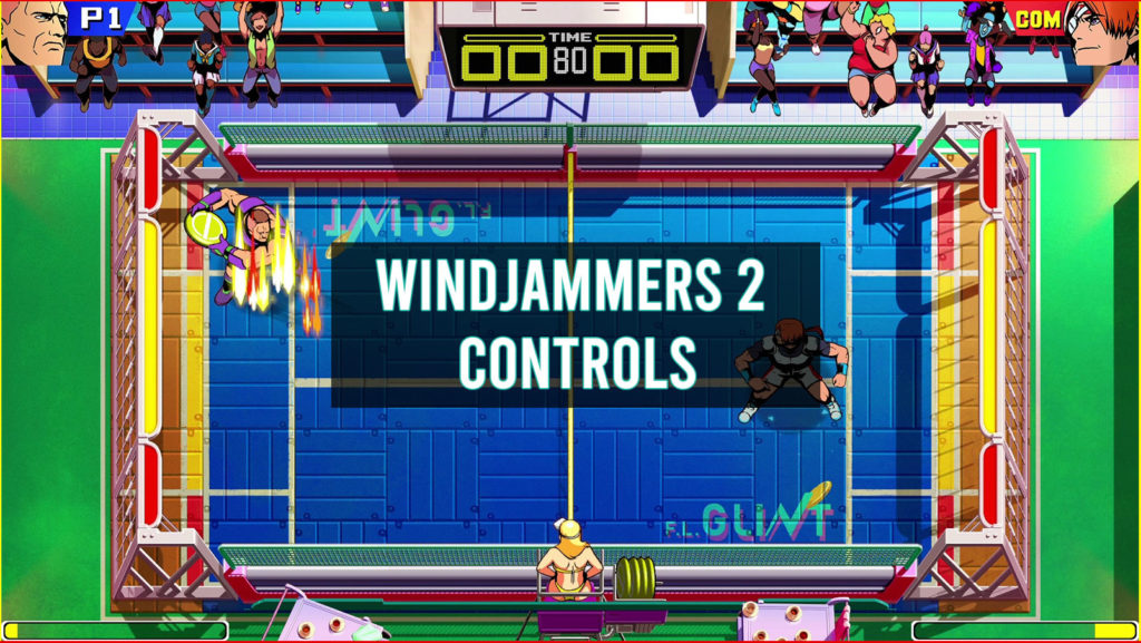 Windjammers 2 Controls