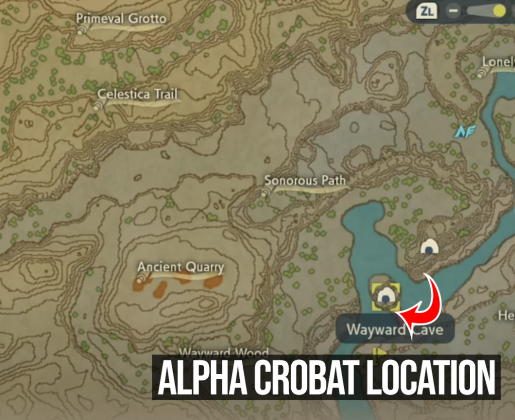 Alpha Crobat Location