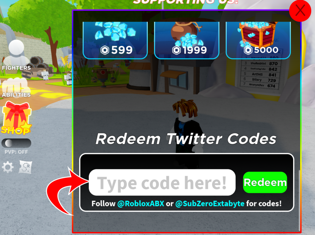 Anime Battlegrounds X Redeem Codes