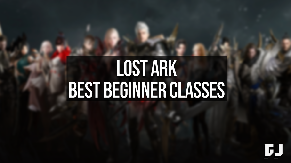 Best Beginner Classes Lost Ark