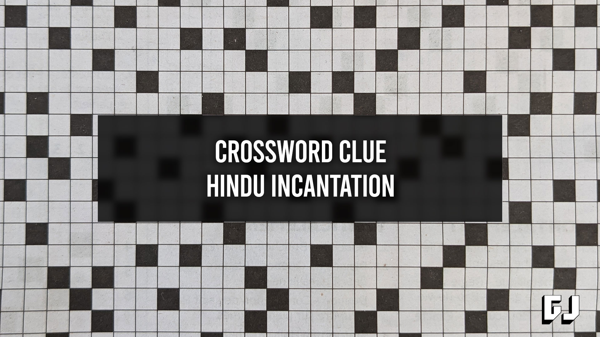 Crossword Clue Hindu Incantation Gamer Journalist