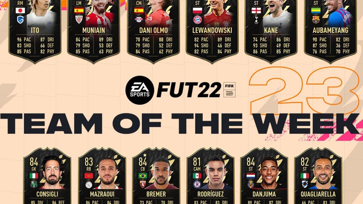 FIFA 22 TOTW 23