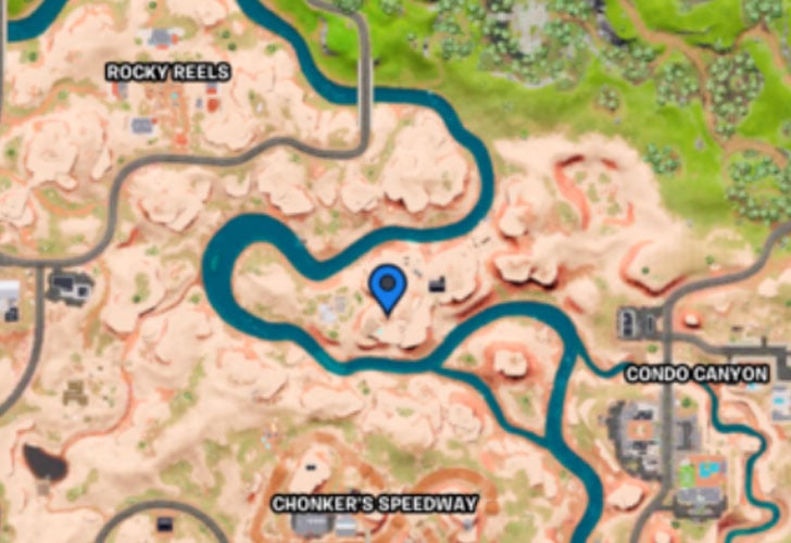 Fortnite Impossible Rock Location