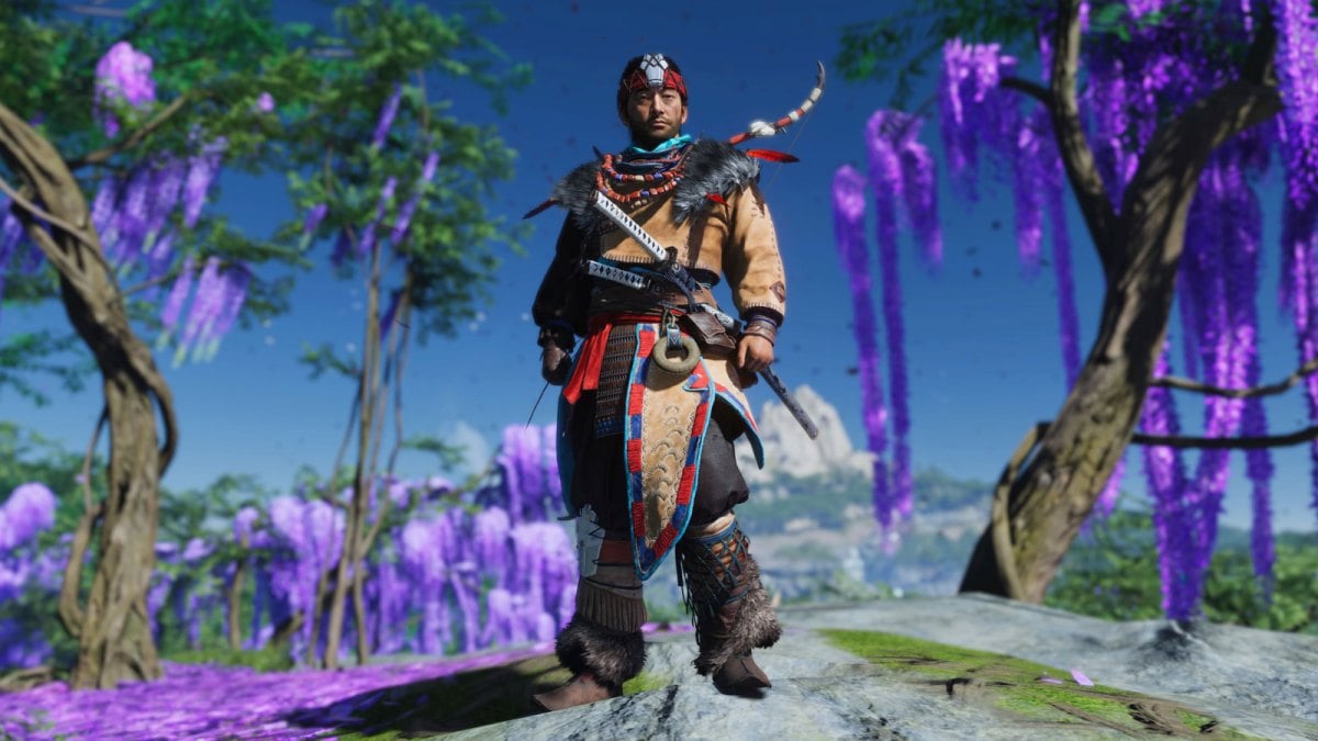 Ghost of Tsushima Director's Cut Receives an Outfit From Horizon Forbidden West