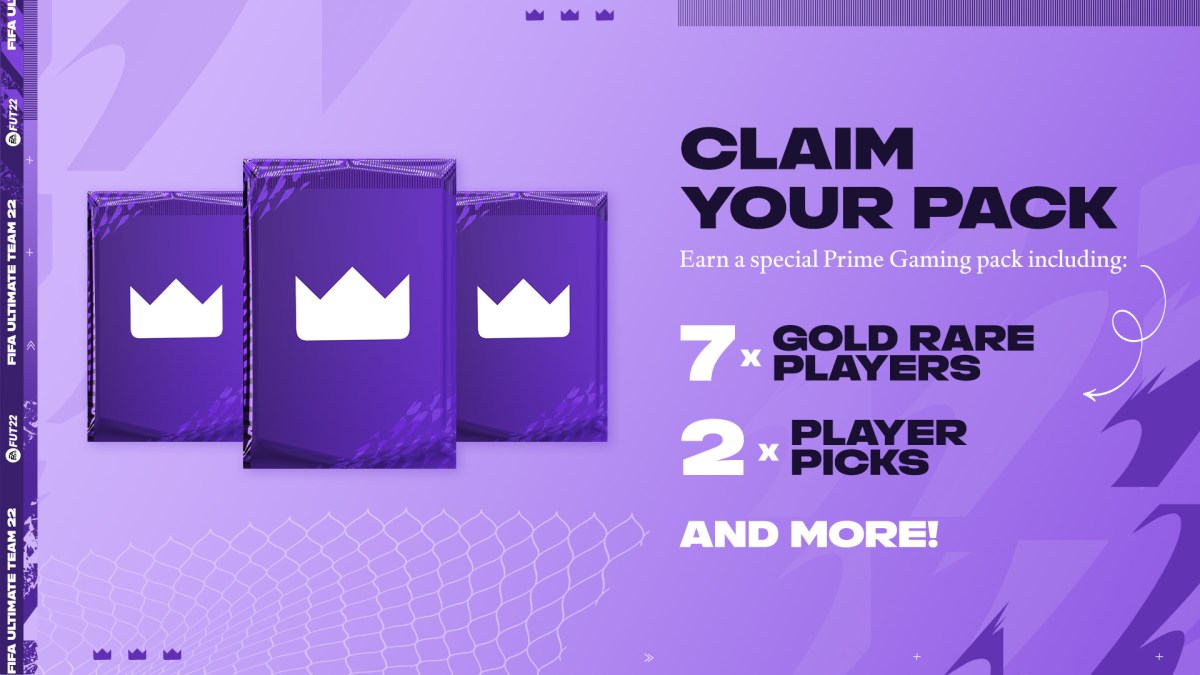 How to Claim FIFA 22 Twitch Prime Gaming Reward Packs