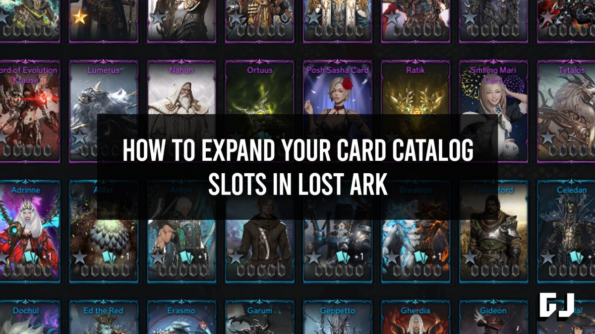 How to Expand Card Storage in Lost Ark