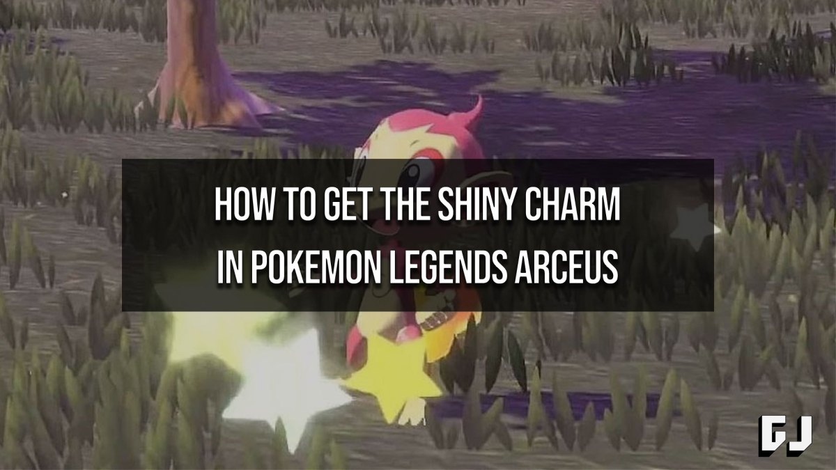 How to Get the Shiny Charm in Pokemon Legends Arceus