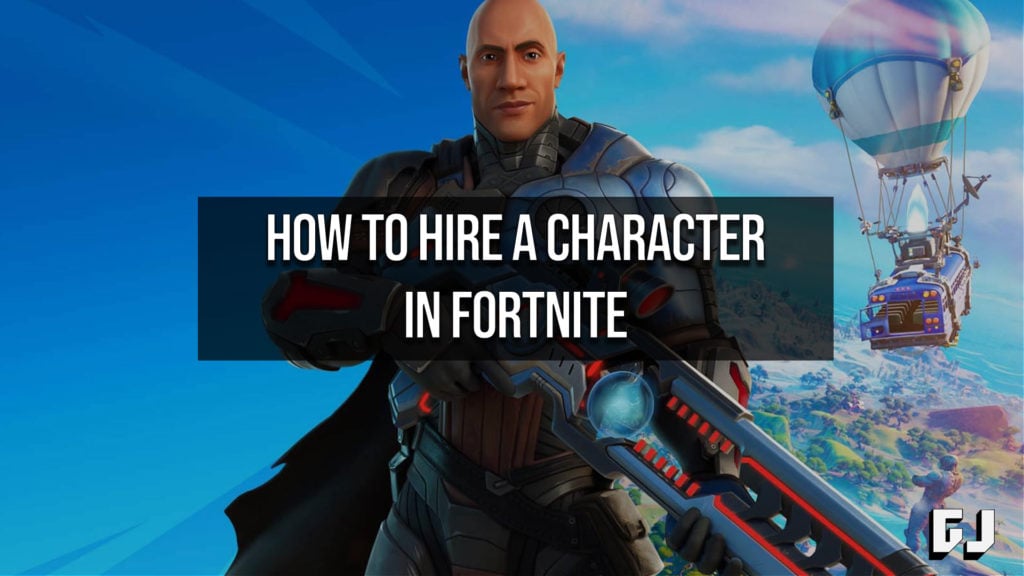 How to Hire a Character in Fortnite Gamer Journalist