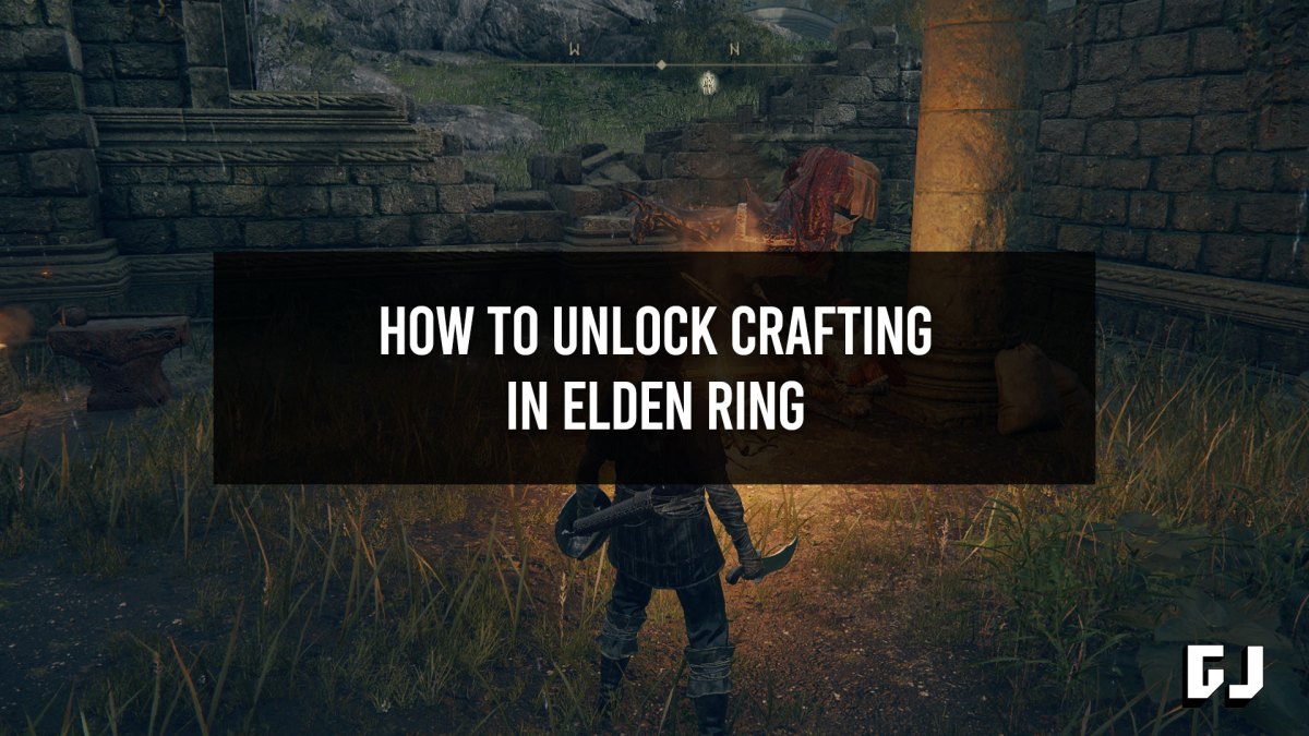 How to Unlock Crafting in Elden Ring