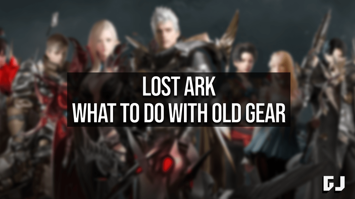 Lost Ark What to do with old gear