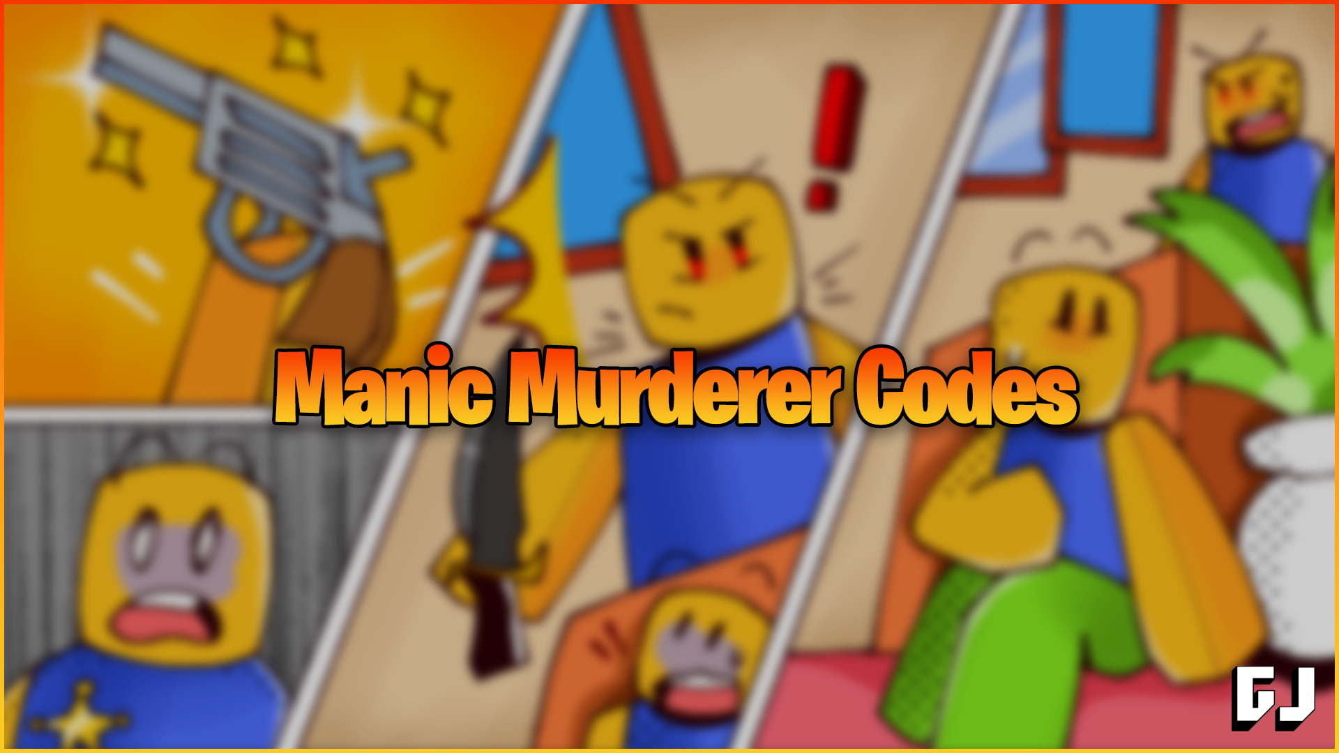 Manic Murderer Codes - Roblox - December 2023 