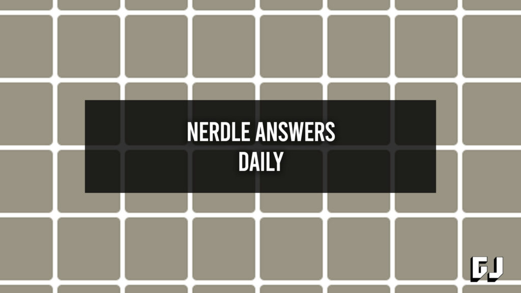 Nerdle answer today