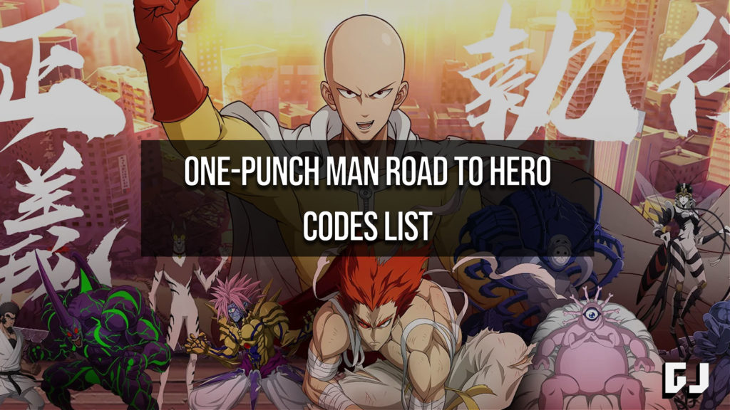 OnePunch Man Road to Hero Codes (March 2024)