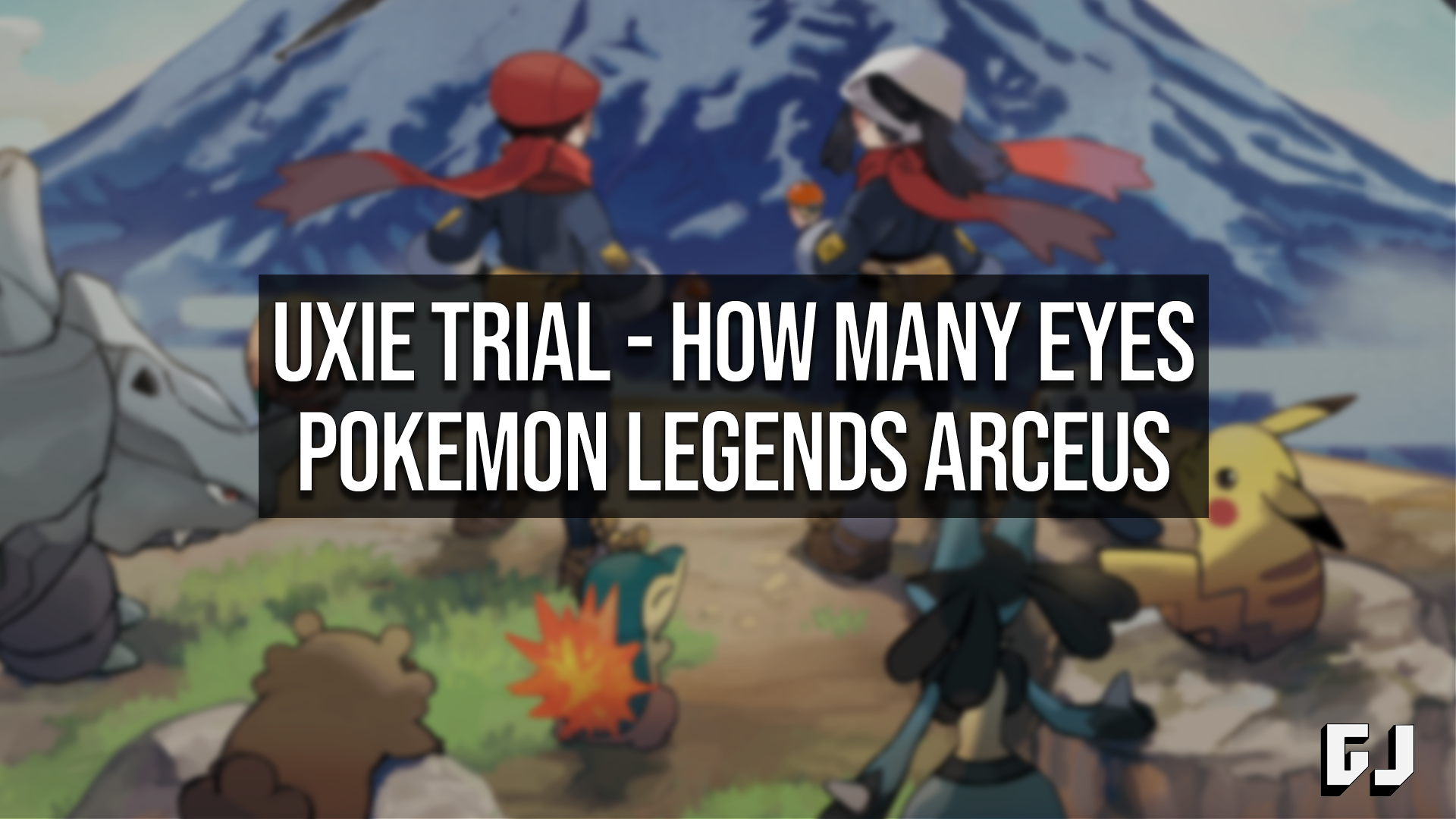 How To Solve Uxie's Eyes Puzzle In Pokemon Legends: Arceus