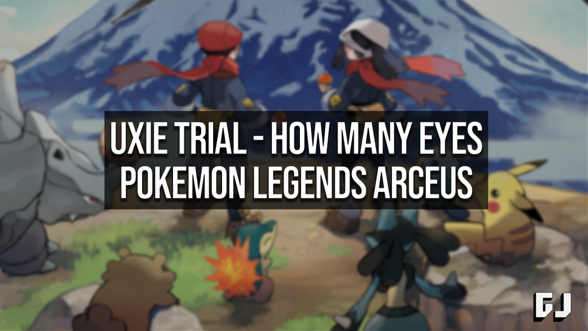 Uxie How Many Eyes Pokemon Legends Arceus
