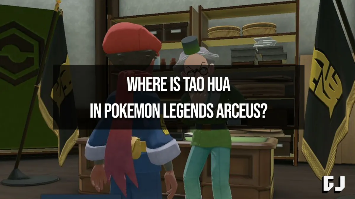 Where is Tao Hua in Pokemon Legends: Arceus?