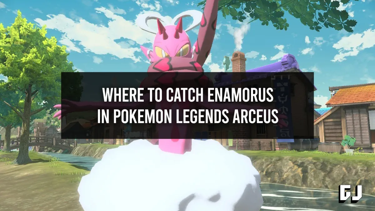 Where to Catch Enamorus in Pokemon Legends Arceus