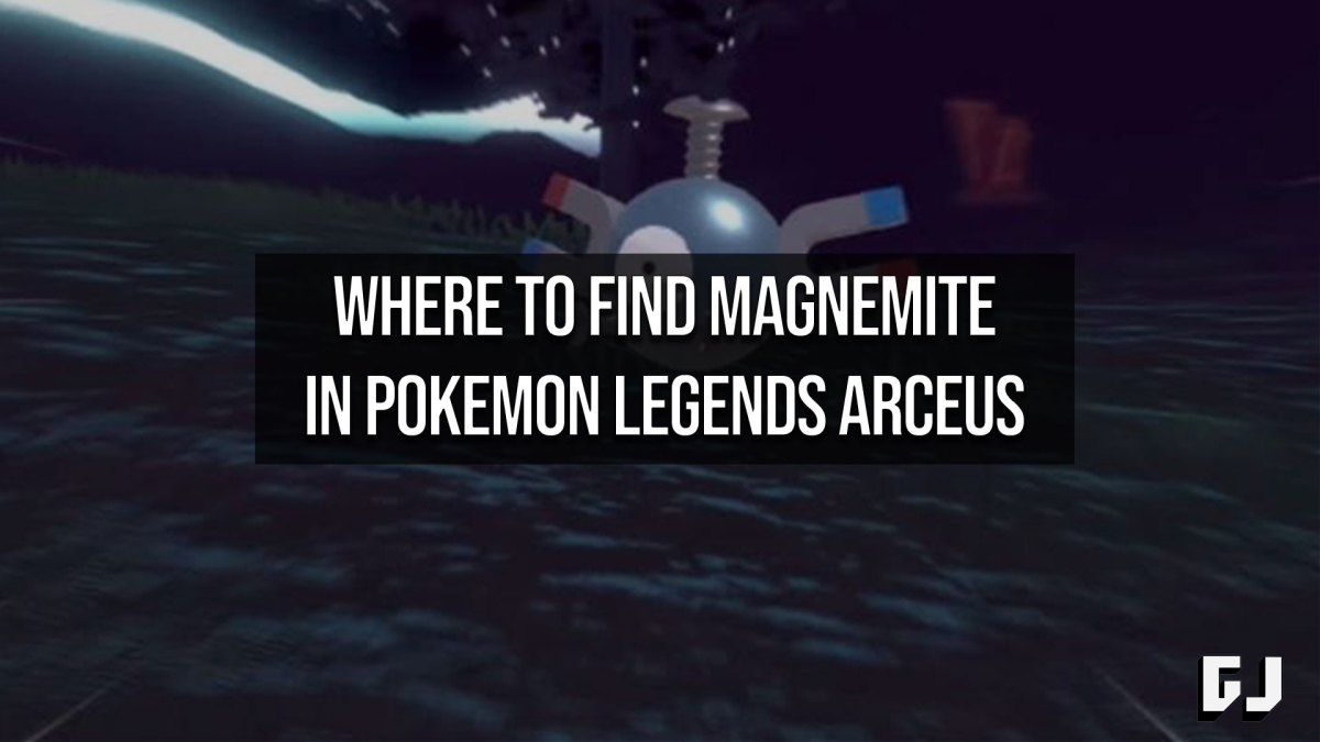 Where to Find Magnemite in Pokemon Legends Arceus