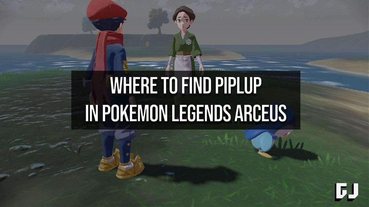 Where to Find Piplup in Pokemon Legends Arceus