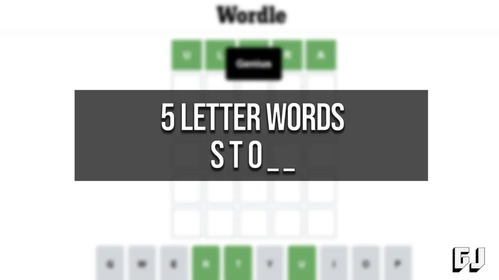 5 letter words starting with sten